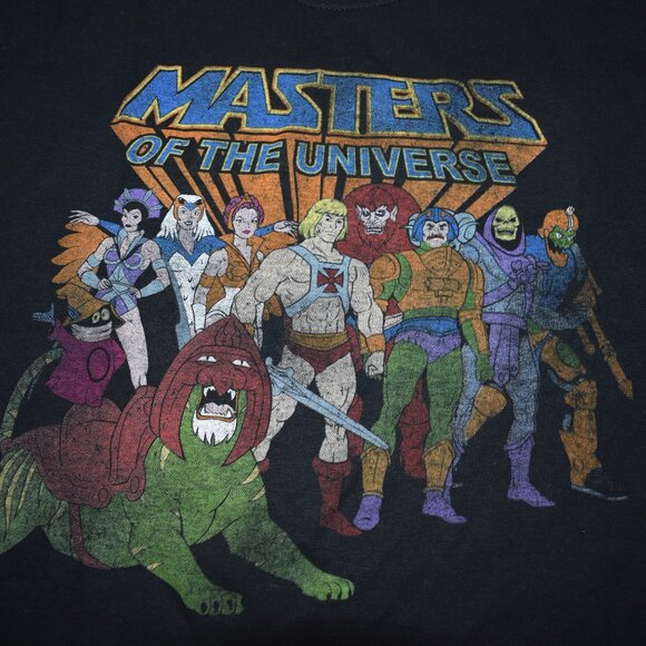 Masters of the Universe Mens He-Man Battle Cat Skeletor Orko Shirt New - Picture 2 of 3